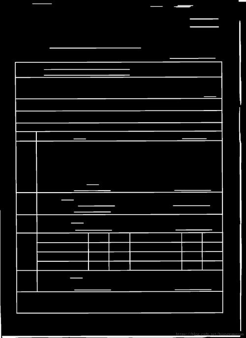 如何使用Python和OpenCV实现表格内容识别？（一）【9/8】