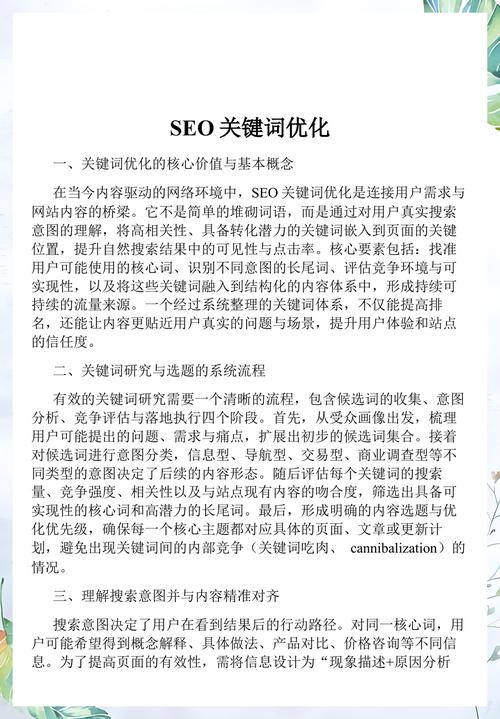 如何全面解析SEO优化中的关键要素？
