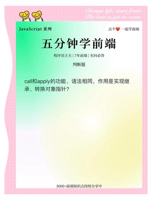 如何区分.call()和.apply()在JavaScript中的具体应用和差异？
