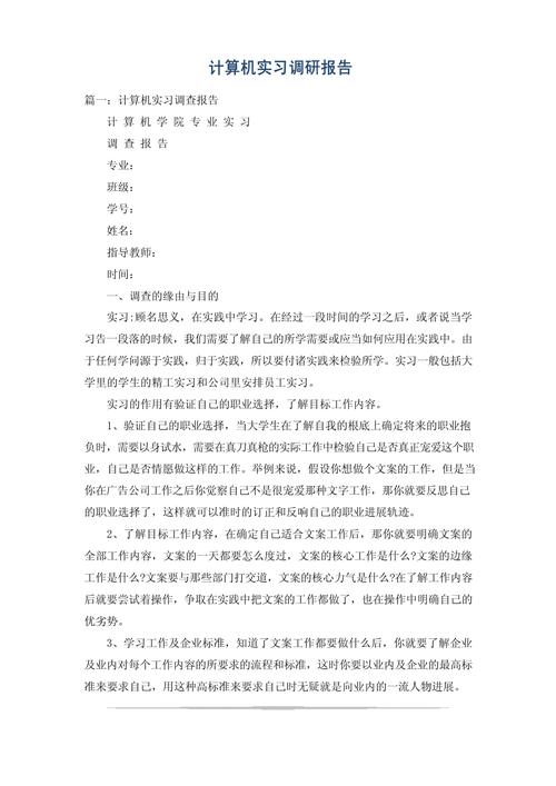 计算机Java调研报告有哪些关键发现？
