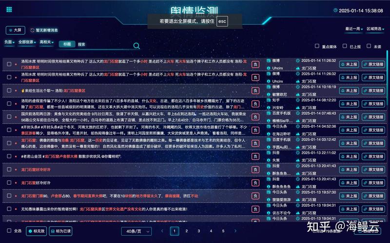 舆情雷达监测系统如何有效捕捉信息？