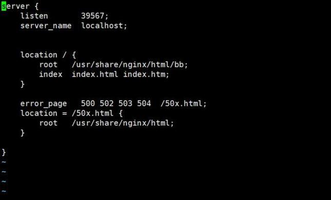 Java环境下，Nginx配置是否默认执行名为default的指令？