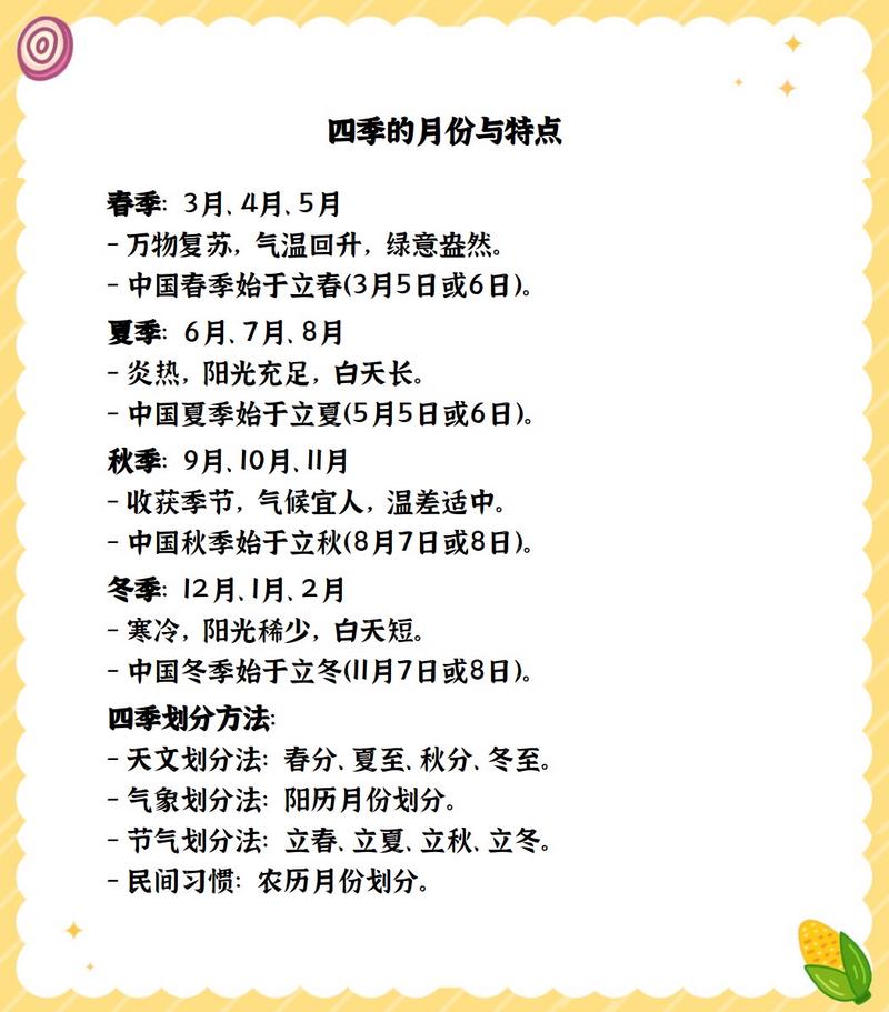 输入某月，能否告诉我对应的季节是哪个？