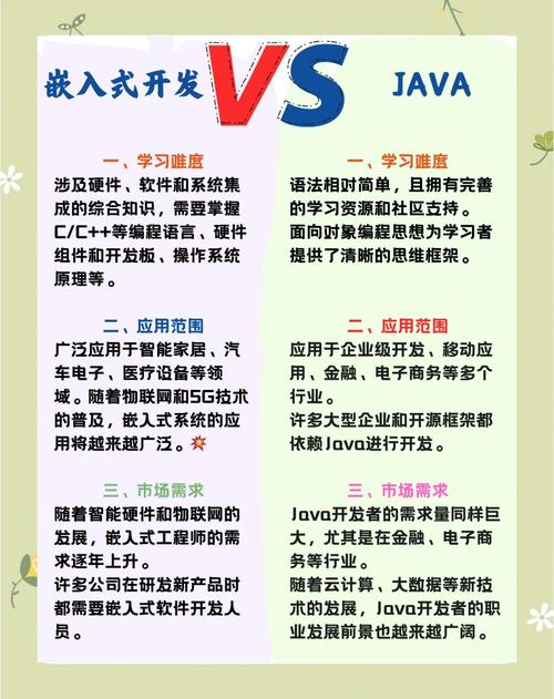 Java与嵌入式技术，未来哪个领域发展潜力更大？