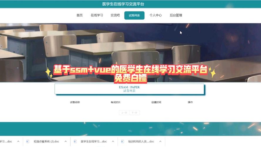 基于SSM架构的医学生在线学习交流平台有哪些特点？