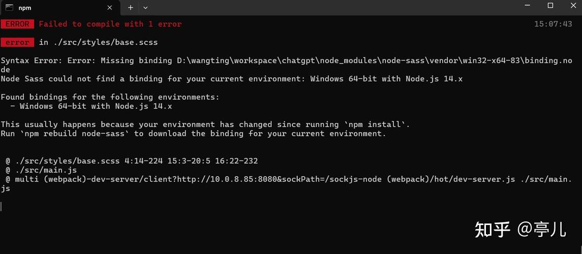 node-sass 安装故障原因及对策总结是哪些？