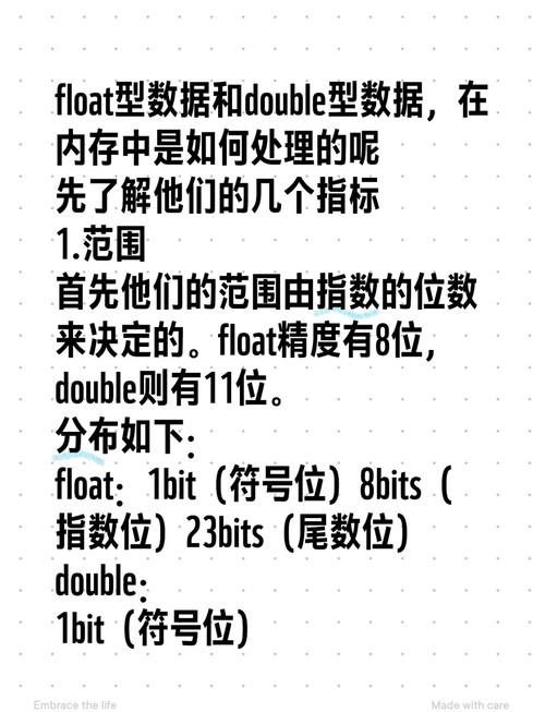 PHP中float与double的主要区别有哪些？