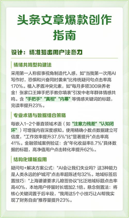 如何利用生成器助力创作爆款文章，提升内容吸引力？