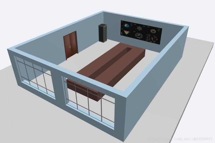 如何用three.js制作室内场景搭建教程？