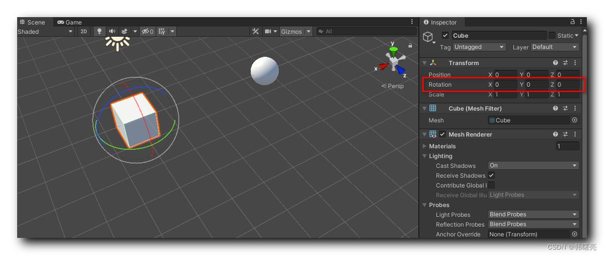 Unity3D中如何让物体沿任意角度进行自主旋转？