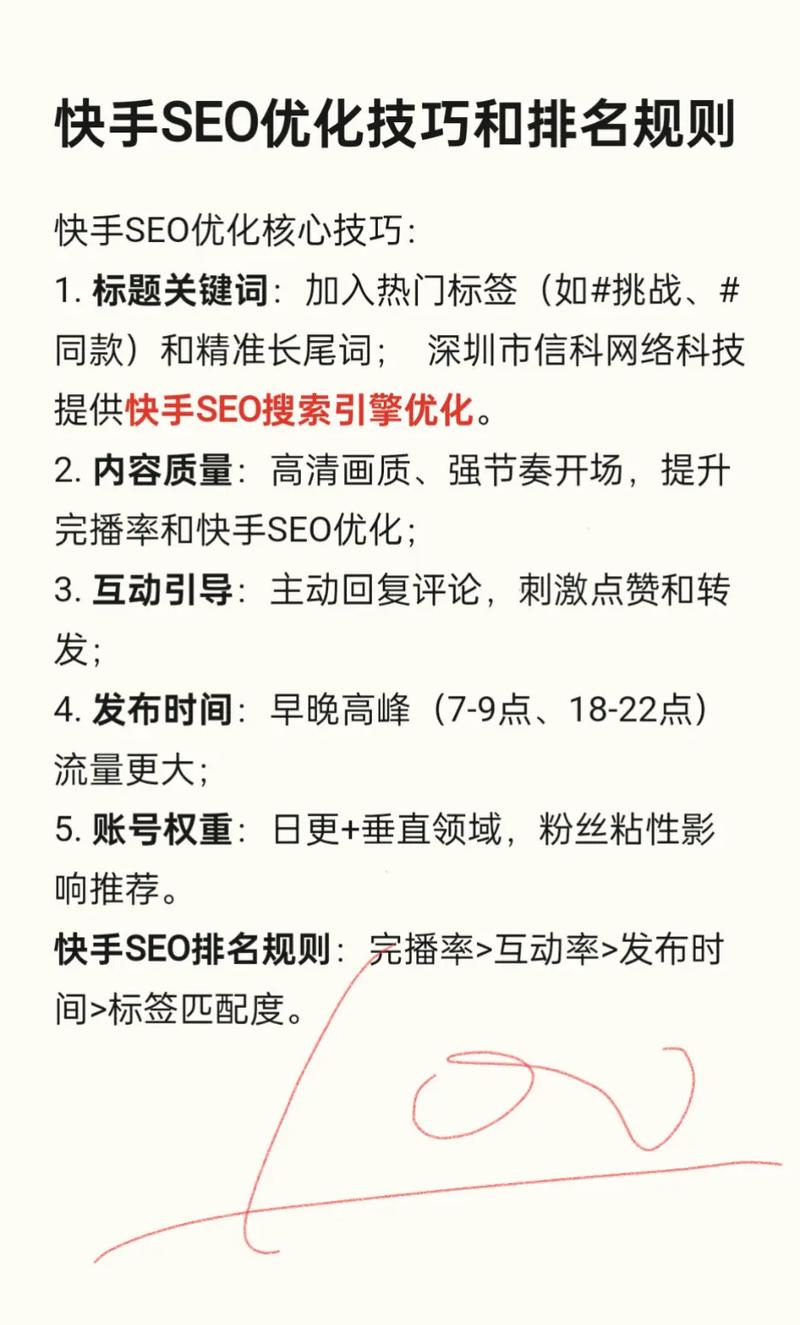 如何运用快手SEO优化秘籍，快速实现视频排名提升？