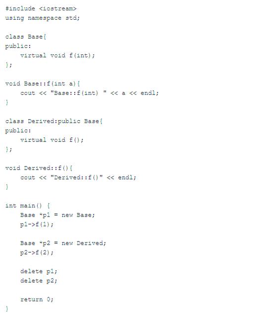 如何实现C++中父子类间的函数重写、虚函数覆盖及同一类中的函数重载？