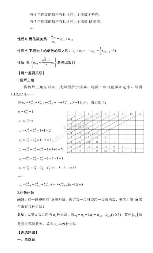 斐波那契数列中的Fibonacci数列有什么特殊性质？
