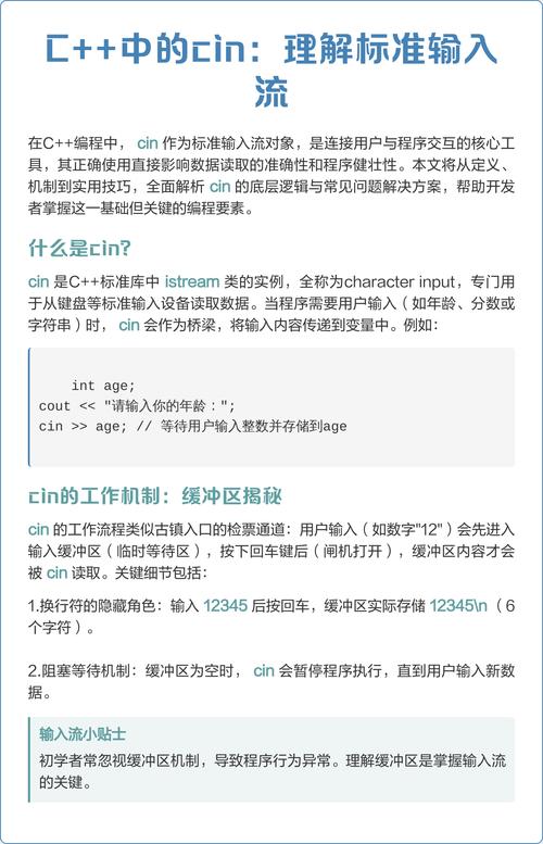 C中cin是什么意思？