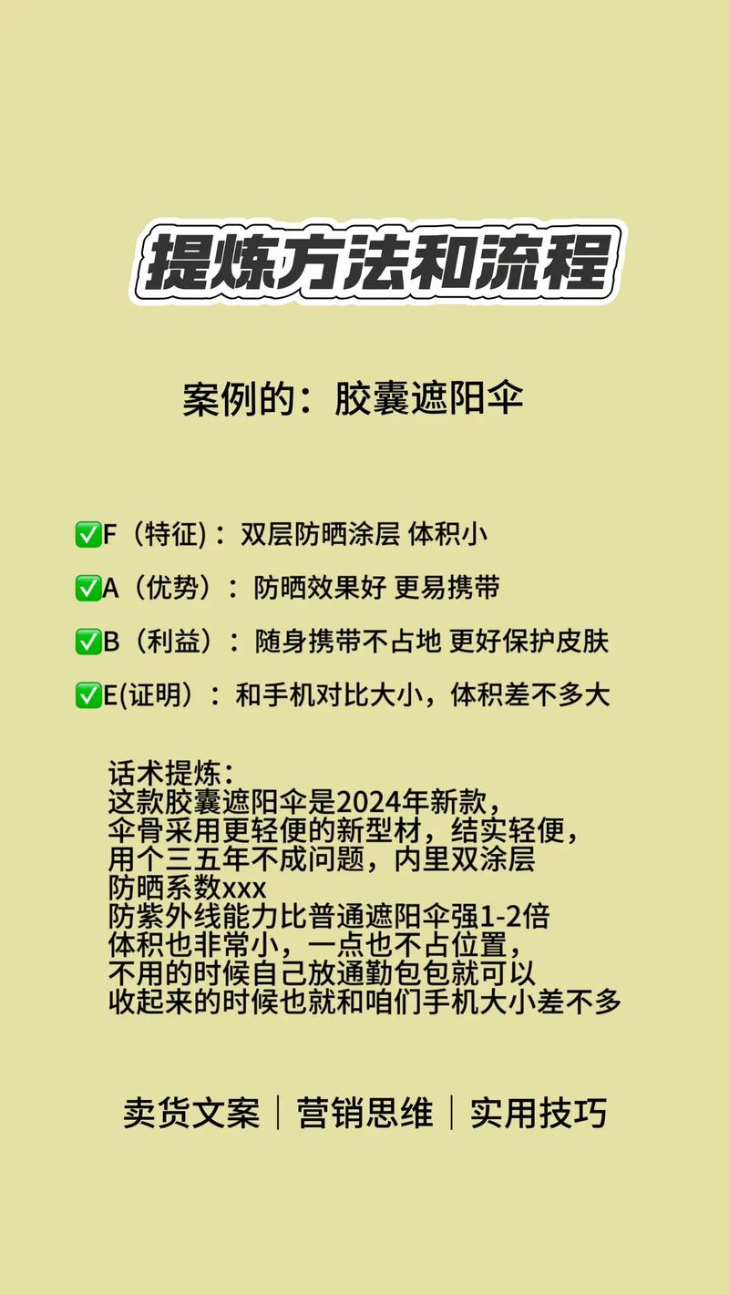 FAB法则如何精炼卖点，一句话道破产品精髓？