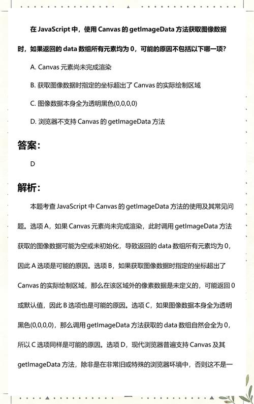 Canvas中如何使用imageData()函数进行图像处理操作？