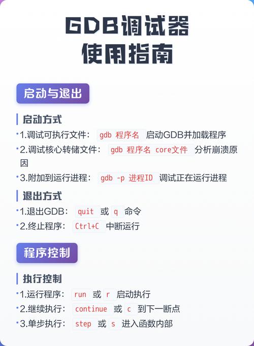 如何用gdb进行基础的程序调试操作？