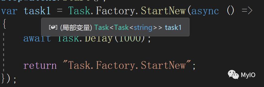 Task.Run()、Task.Factory.StartNew()与New Task()行为差异如何解析？
