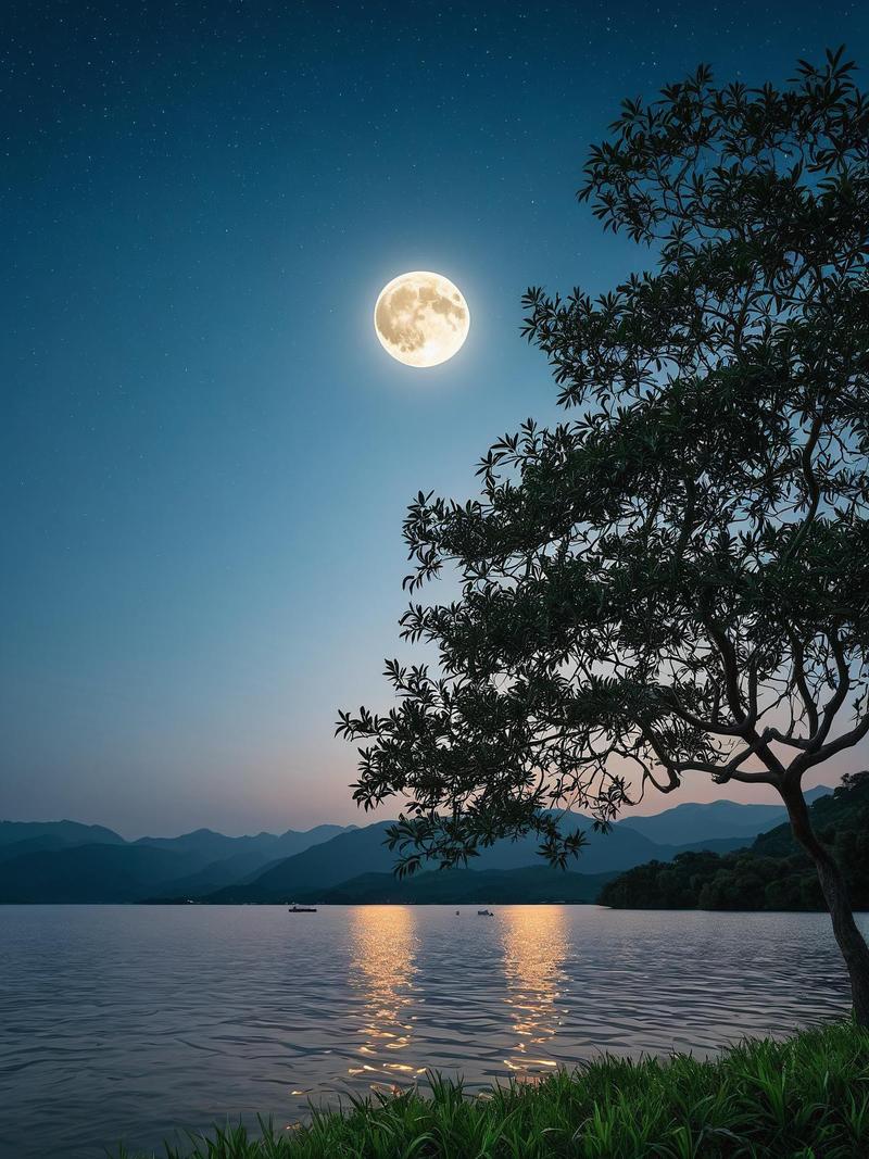 三月夜深时分，是何种景象？