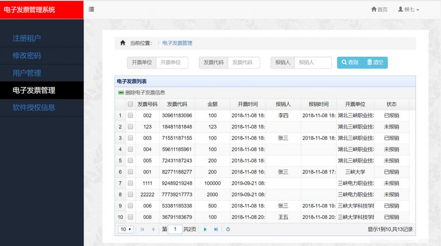 Java如何实现外卖系统电子发票管理的具体功能？
