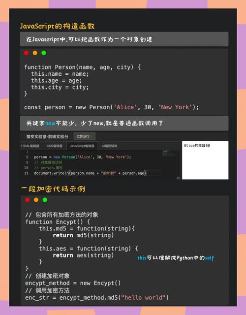 JavaScript中如何定义对象内部的方法？