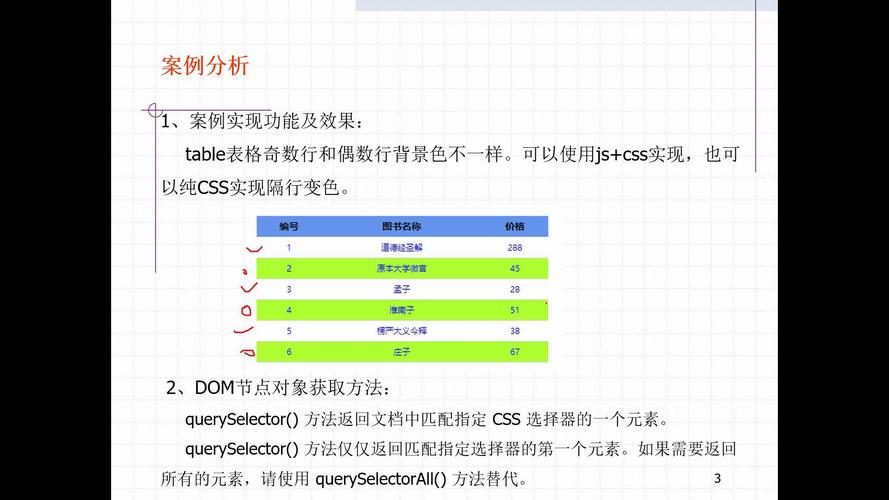 如何用JavaScript实现表格隔行变色及行上下移动功能？