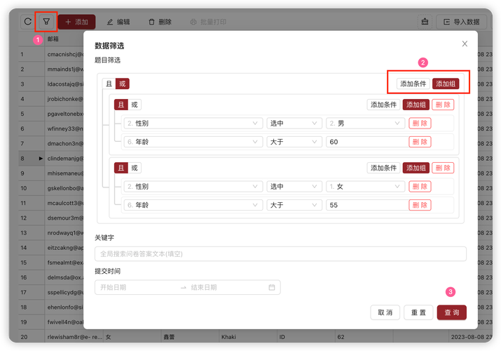 如何用Vue实现基于条件筛选显示特定参数的示例？