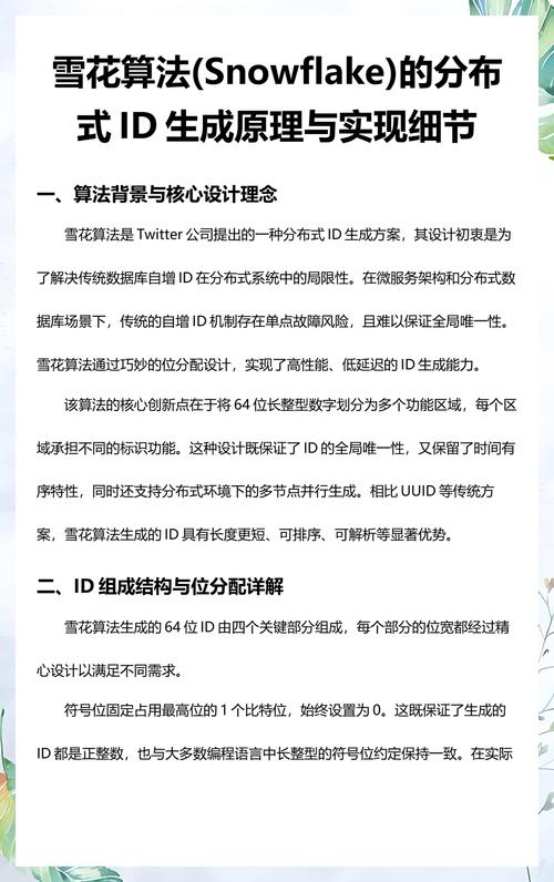 分布式唯一ID生成：Snowflake算法有哪些优缺点？