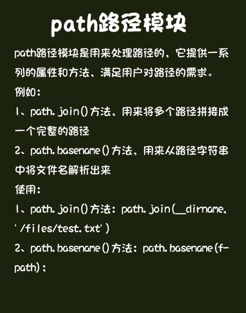 如何详细解析Node.js中的path模块用法？