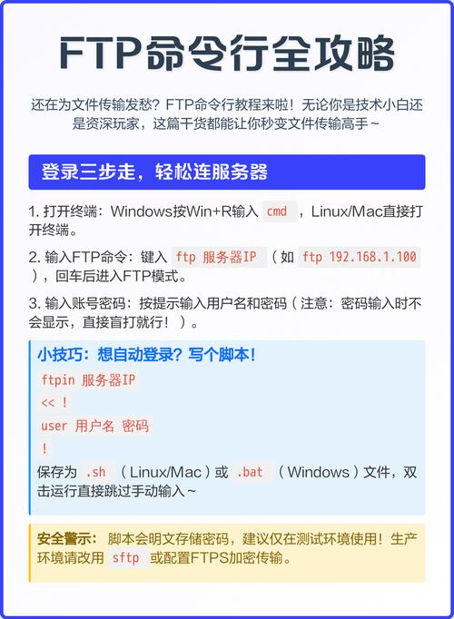 如何编写用于ftp上传文件的PHP脚本？