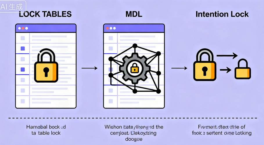 MySQL如何实现行锁、表锁及死锁的锁定机制？