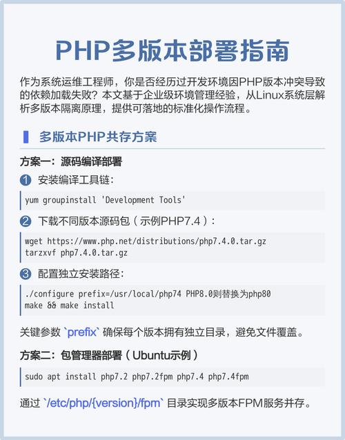 如何解决 PHP 开发环境版本冲突问题？