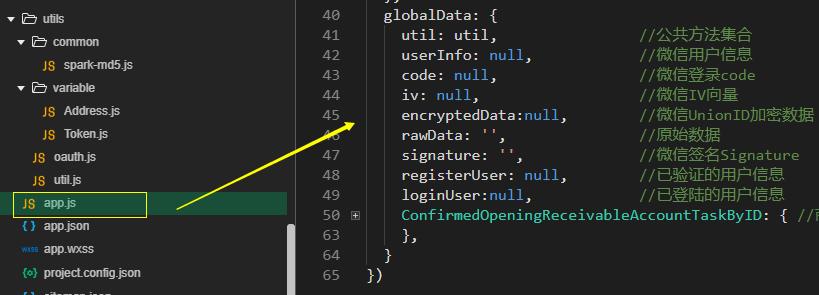 如何实现微信小程序中定义及调用全局变量globalData？