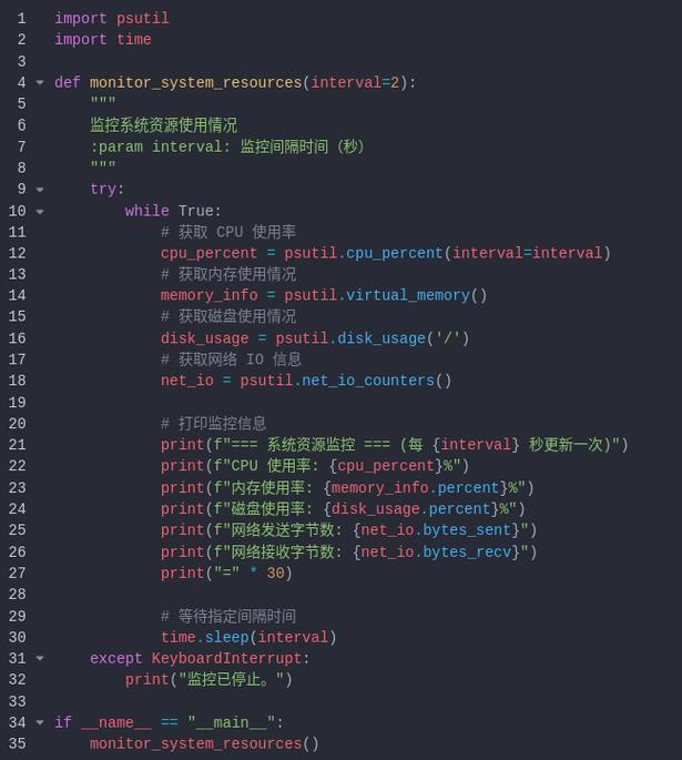 如何通过Python实现网站CMS系统的性能监控功能设计？