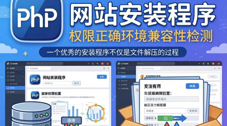 网站如何实现自动安装.php文件？
