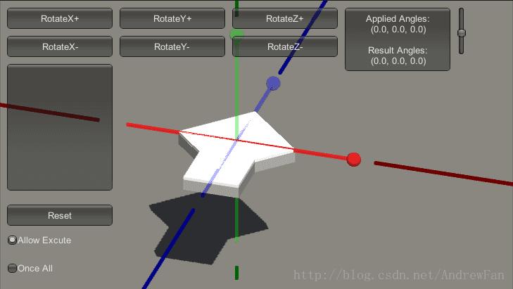 Unity中如何实现绕特定轴的旋转动作？