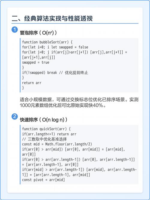 JavaScript有哪些实用的数组排序方法可以分享？