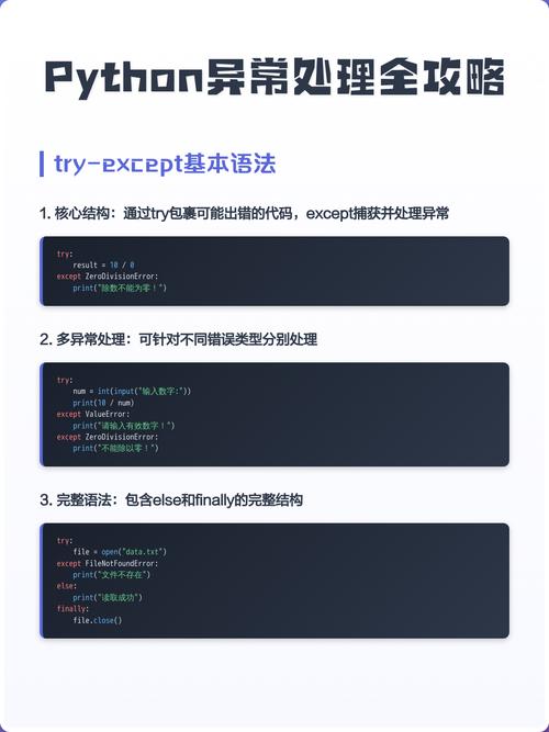 Python中如何通过实例分析优化异常处理效果？