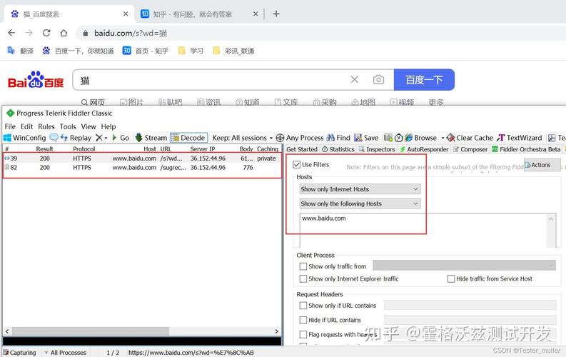如何在外篇Fiddler中高效使用会话栏与过滤器？