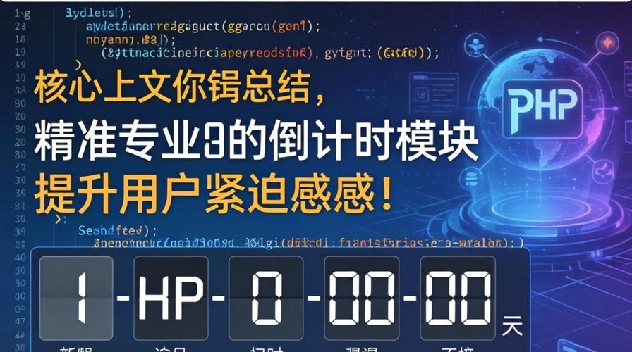 PHP如何编写一个倒计时功能函数？
