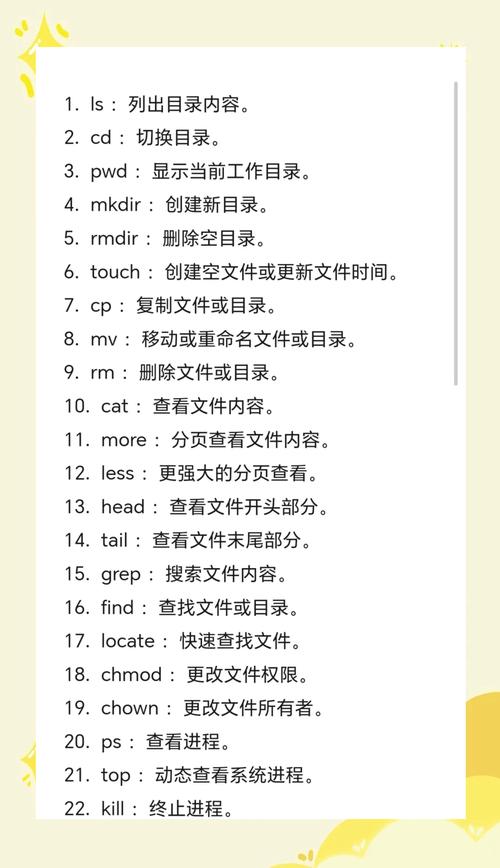 Linux中常用的基础命令有哪些？