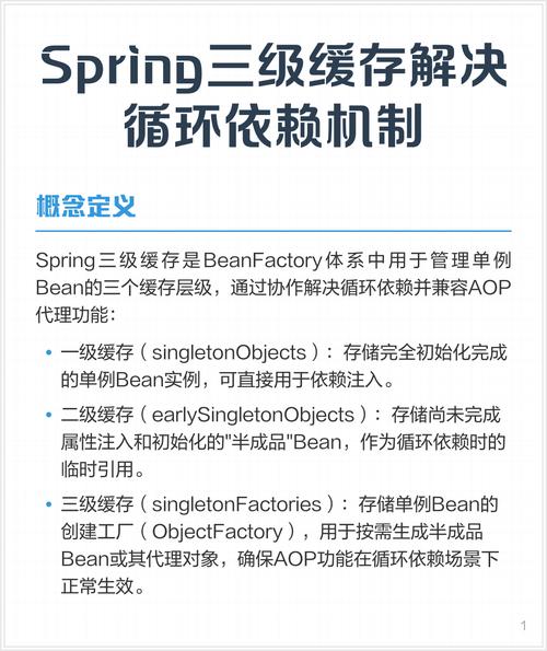Spring解决循环依赖问题的原理及方法详解？