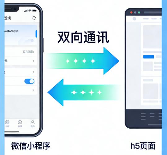 微信小程序中如何实现webview组件与内联H5页面的交互功能？