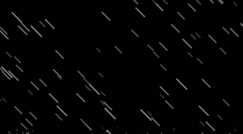 如何用JavaScript和Canvas制作动态雨滴动画效果？