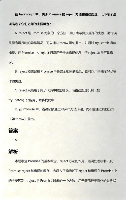 JavaScript中如何详细处理Promise错误？