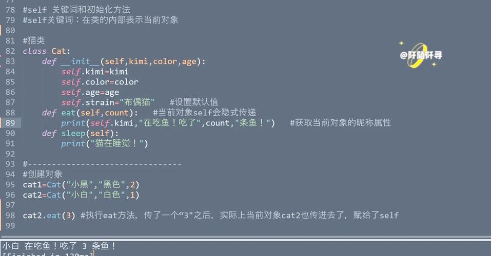 Python中self指的是什么？