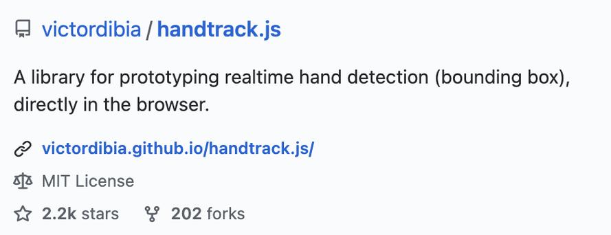 Handtrack.js库如何推荐实现高精度手部运动实时监测？