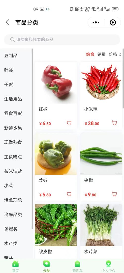 如何通过小程序高效实现商品分类页面设计？