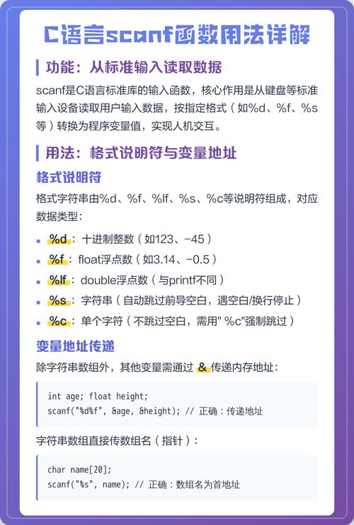 C语言scanf函数原样输入存在哪些潜在问题？如何有效解决？