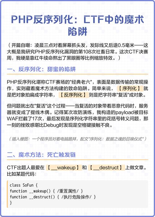 下篇将深入探讨CTF中PHP特性函数的解析技巧？